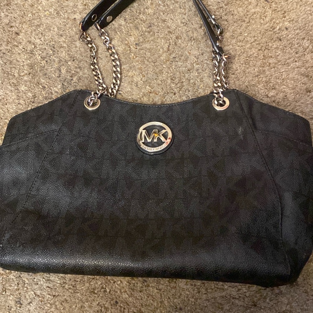 Authentic Michael Kors signature bag-medium